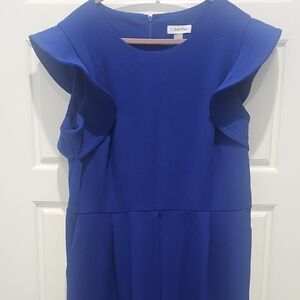 Calvin Klein Royal Blue Mini Dress